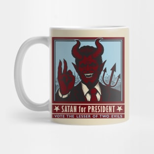 Vote Satan for President Mug